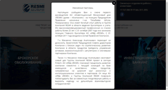 Desktop Screenshot of ifdresmi.kz